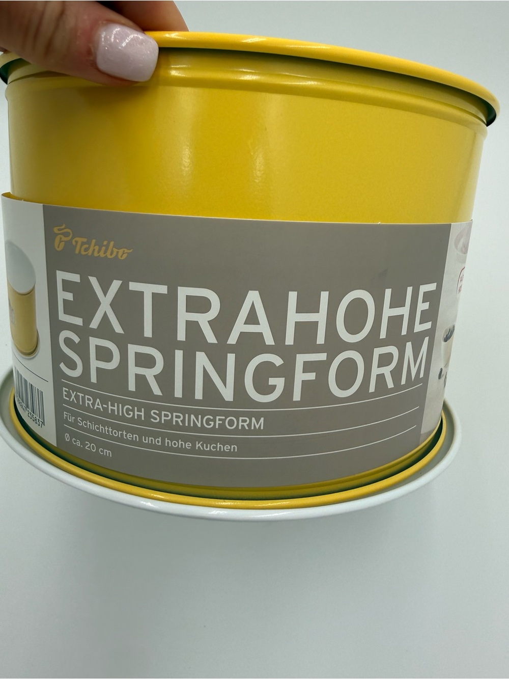 TCHIBO Yellow Metal Bakeware spring form  cake ware  Germany NEW